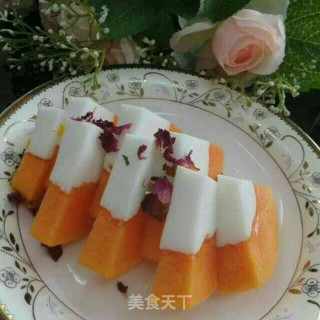 木瓜椰奶冻的做法
