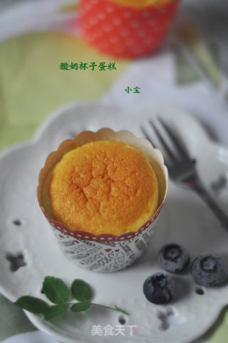 酸奶杯子蛋糕的做法