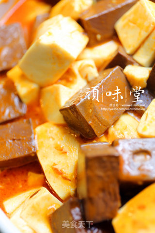 茄汁红白豆腐的做法