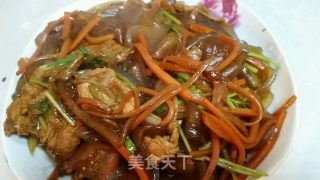 凉皮烧肉的做法