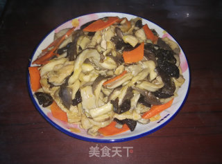 平菇肉片的做法