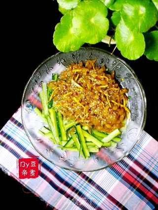 凉拌海蜇丝的做法