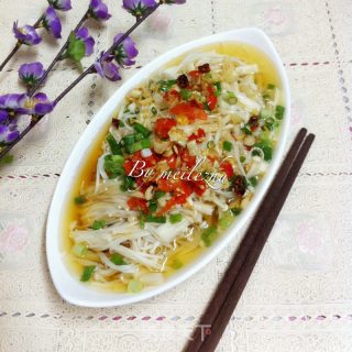 剁椒金针菇的做法