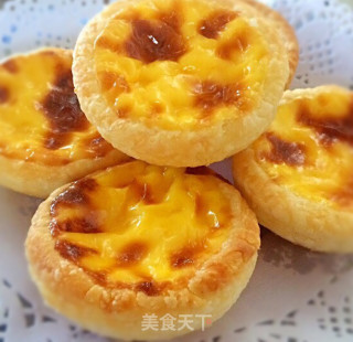 香甜蛋挞+挞皮的制作方法的做法