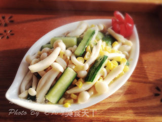 小炒白玉菇的做法