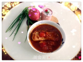 蕃茄煮鲩鱼腩的做法