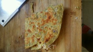豆渣咖喱葱油饼的做法