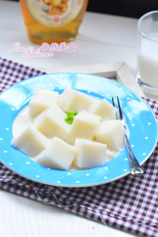 【姜汁椰香糕】的做法