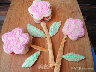 糖霜花儿吐司的做法