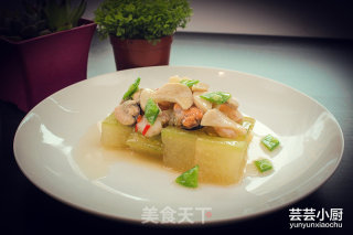 冬瓜海鲜煮【芸芸小厨】的做法