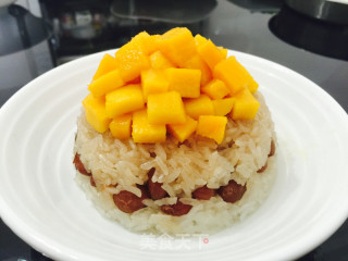 香芒糯米饭的做法