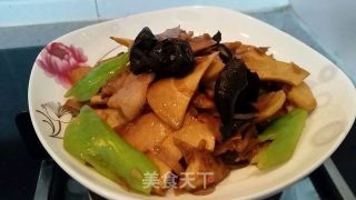 竹笋炒肉的做法