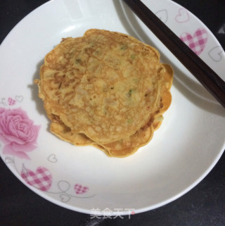 泡菜鸡蛋饼的做法