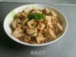 麻婆豆腐的做法
