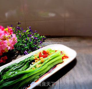白灼广东菜心的做法