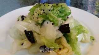 生拌圆白菜的做法