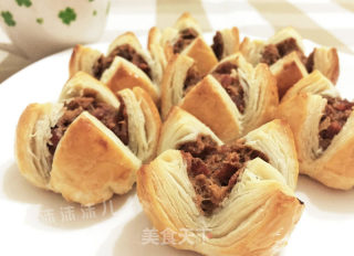 肉松培根开口酥的做法