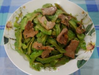 苦瓜肉片的做法