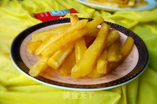 炸薯条的做法