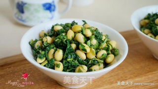 香椿拌黄豆的做法