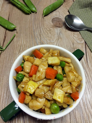 时蔬炒面丁的做法