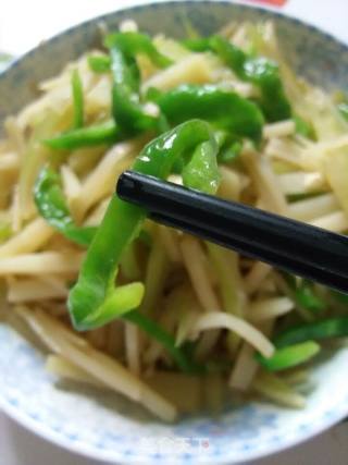 麻椒西芹土豆丝的做法