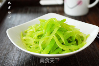 【凉拌莴笋】的做法