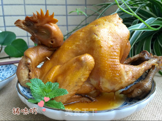 【吮指鼓油鸡】的做法