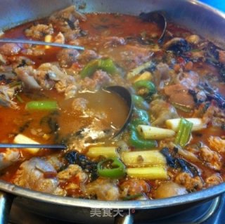 鱼杂火锅　香辣湘食味的做法