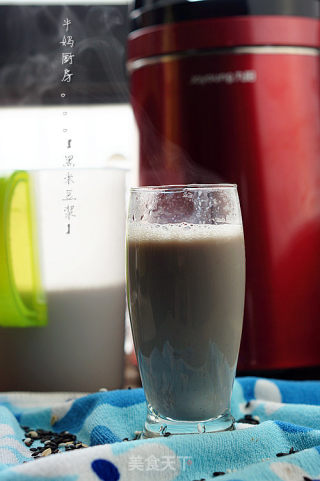 黑米豆浆的做法