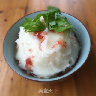 草莓山药泥的做法