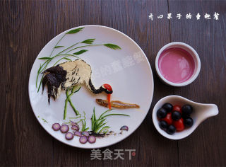 教你巧用吐司轻松制作国画版创意餐的做法