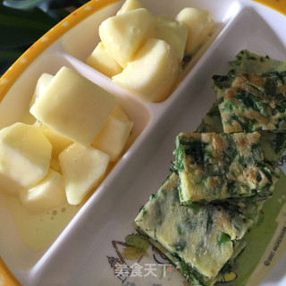 快手早餐之鸡蛋蔬菜饼的做法
