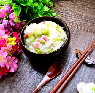 豆瓣咸肉饭的做法