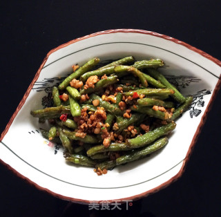 干煸四季豆的做法