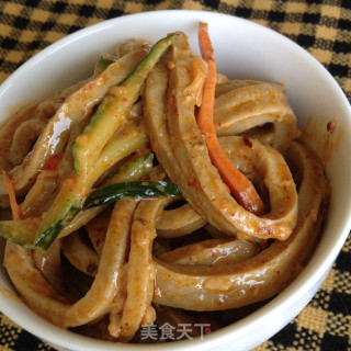 麻酱莜麦面的做法