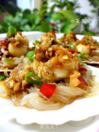 蒜蓉粉丝蒸扇贝的做法