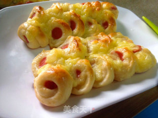 芝士火腿面包--开胃的做法