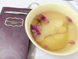 冰糖雪梨玫瑰羹的做法