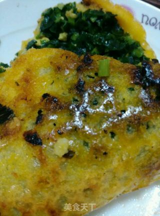 韭菜鸡蛋糊饼的做法