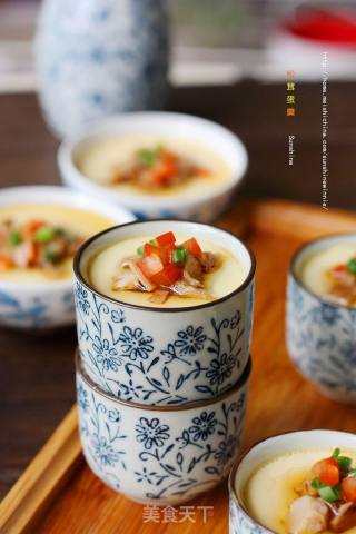 细腻鲜美无法挡-----松茸蛋羹的做法