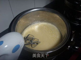 胡萝卜香橙海绵蛋糕的做法步骤：3