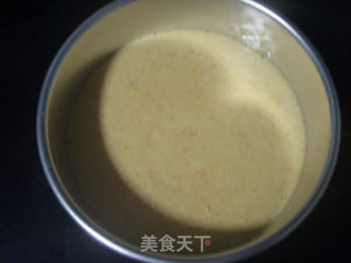 胡萝卜香橙海绵蛋糕的做法步骤：3