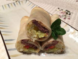 居家卷饼的做法