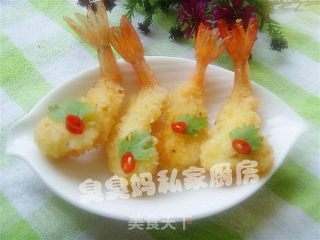 芙蓉虾的做法步骤：4