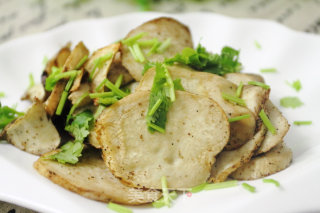 杏鲍菇的另类吃法：烤椒盐杏鲍菇的做法