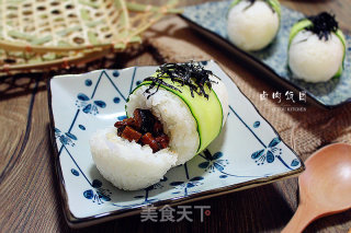 卤肉饭团的做法