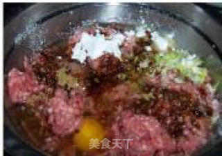 南瓜糯米盅的做法步骤：3
