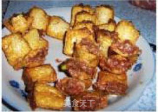 豆腐夹的做法步骤：3
