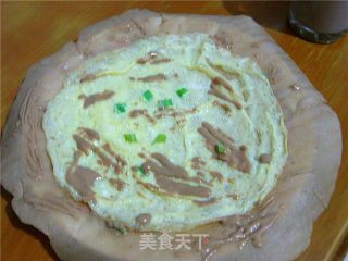 营养早餐——全麦鸡蛋饼的做法步骤：2